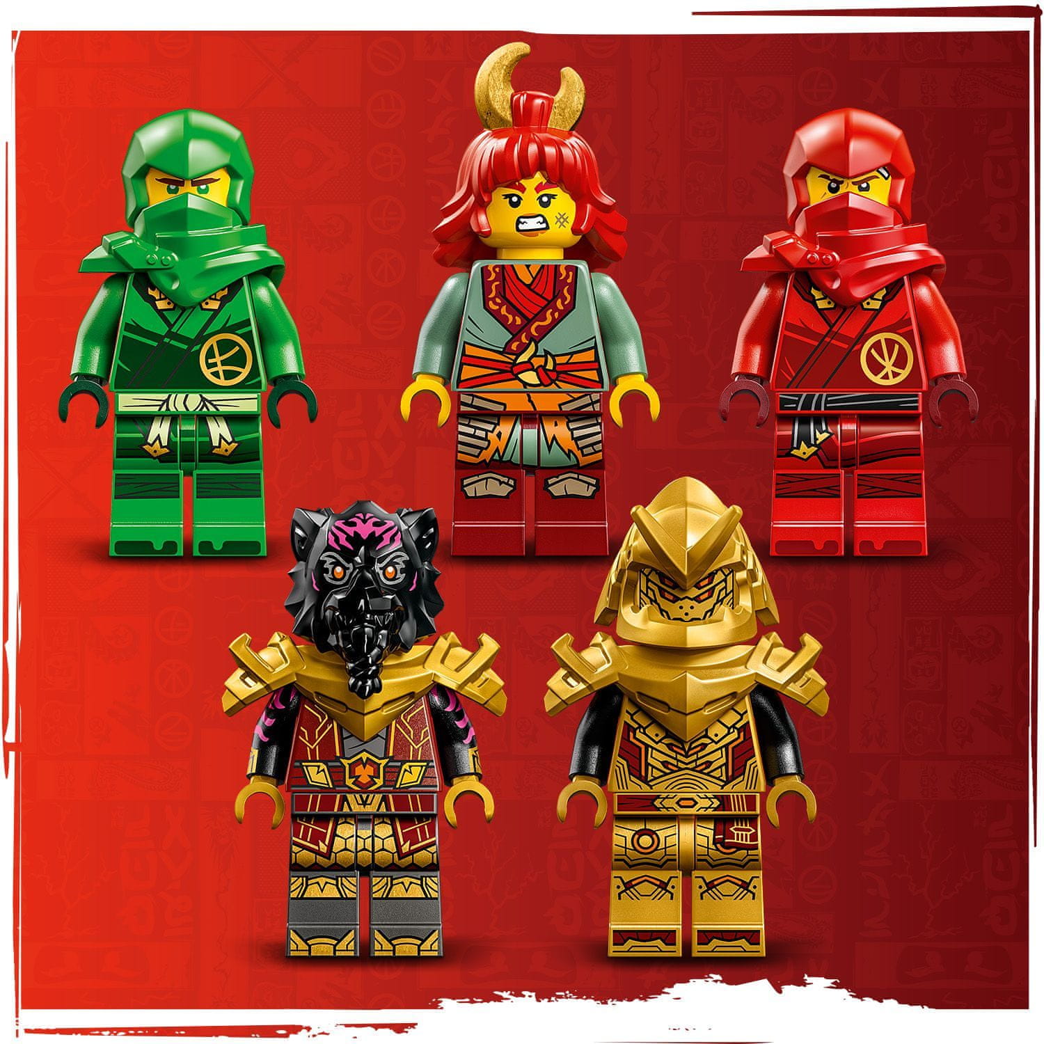 LEGO Ninjago 71793 Heatwave a jeho transformační lávový drak