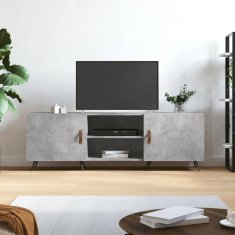 Vidaxl TV skříňka betonově šedá 150 x 30 x 50 cm kompozitní dřevo