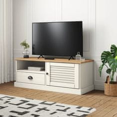 Vidaxl TV stolek VIGO bílý 106 x 40 x 40 cm masivní borové dřevo