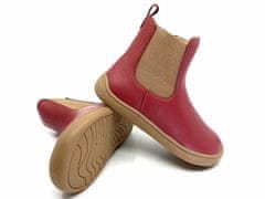Dětská barefoot vycházková obuv Tita červená (Velikost 31)