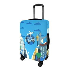 KUFRYPLUS Obal na kufr H118 World Travel S