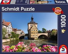 Alum online Puzzle Stará radnice v Bambergu 1000 dílků - SCHMIDT