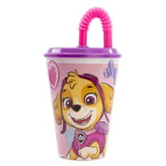 Alum online Kelímek s brčkem 430ml - Paw Patrol