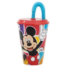 Alum online Kelímek s brčkem 430ml - Mickey Mouse Better Together