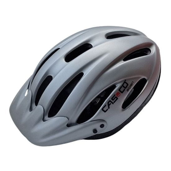 CASCO Alpen stříbrná matná, vel. M 54-57cm