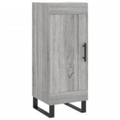 Vidaxl Skříň highboard šedá sonoma 34,5 x 34 x 180 cm kompozitní dřevo