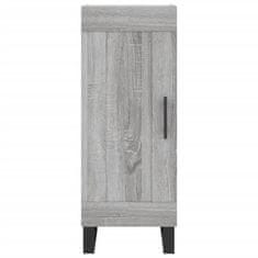 Vidaxl Skříň highboard šedá sonoma 34,5 x 34 x 180 cm kompozitní dřevo