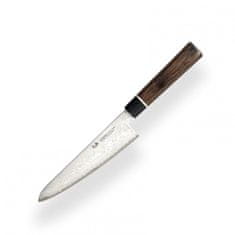 Suncraft Kuchyňský nůž Suncraft SENZO BLACK Santoku malý 143 mm [BD-03]