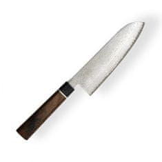 Suncraft Kuchyňský nůž Suncraft SENZO BLACK Santoku 167 mm [BD-04]