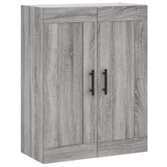 Vidaxl Skříň highboard šedá sonoma 69,5 x 34 x 180 cm kompozitní dřevo