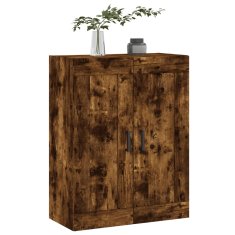 Greatstore Nástěnná skříňka kouřový dub 69,5 x 34 x 90 cm kompozitní dřevo