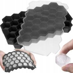 Northix Silikonová forma na ledové kostky - 37 kusů 