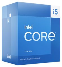 Intel Core i5-13400F / Raptor Lake / LGA1700 / max. 4,6GHz / 10C/16T / 20MB / 65W TDP / bez VGA / BOX