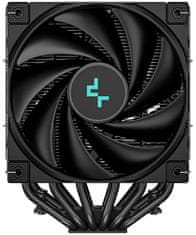 DEEPCOOL chladič AK620 Zero Dark / 2x120mm fan / 6x heatpipes / pro Intel i AMD/ komplet černý