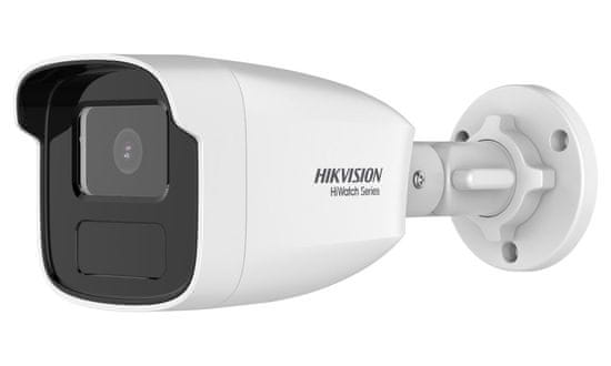 Hikvision HiWatch IP kamera HWI-B480H(C)/ Bullet/ 8Mpix/ objektiv 4 mm/ H.265+/ krytí IP67/ IR až 50m/ kov+plast