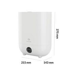 TrueLife AIR Humidifier H5 Touch- Zvlhčovač vzduchu, aroma difuzér a ionizátor