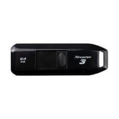 Patriot Xporter 3 64GB / USB 3.2 Gen 1 / vysouvací / plastová / černá