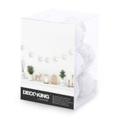 DecoKing LED závěsný řetěz TAIME bílý