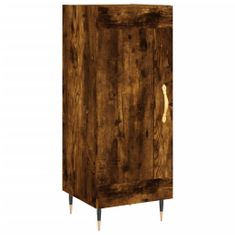 Vidaxl Skříň highboard kouřový dub 34,5 x 34 x 180 cm kompozitní dřevo