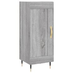 Vidaxl Skříň highboard šedá sonoma 34,5 x 34 x 180 cm kompozitní dřevo