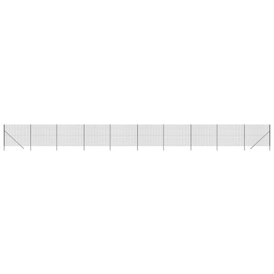 Vidaxl Drátěný plot antracitový 1,4 x 25 m pozinkovaná ocel