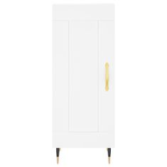 Vidaxl Skříň highboard bílá 34,5 x 34 x 180 cm kompozitní dřevo