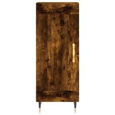 Vidaxl Skříň highboard kouřový dub 34,5 x 34 x 180 cm kompozitní dřevo