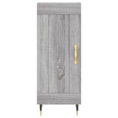 Vidaxl Skříň highboard šedá sonoma 34,5 x 34 x 180 cm kompozitní dřevo