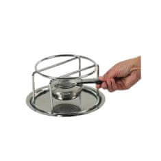 Kela Sýrové fondue LANCY keramika, šedá, 1L O22cm x v19,5cm