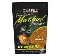 Traper Vlhčená krmítková a vnadící směs Method Feeder - Banán - 750 g