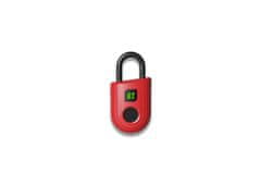 Igloohome Padlock Lite - chytrý visací zámek, otisk prstu, červená