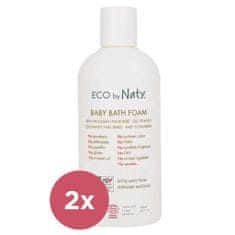 ECO by Naty 2x Dětská pěna do koupele 200 ml