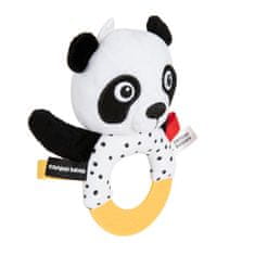 Canpol BABIES Hračka senzorická Panda s kousátkem a chrastítkem BabiesBoo