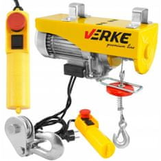 Verke  Elektrický lanový zvedák 600/300kg V06051