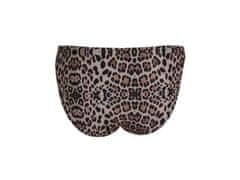 sarcia.eu Klasické plavkové kalhotky s leopardím vzorem XS