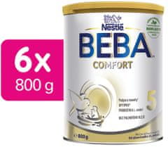 BEBA COMFORT 5 batolecí mléko, 6 x 800 g