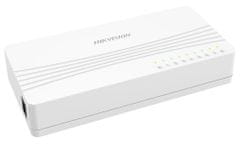 Hikvision switch DS-3E0108D-E/ 8x port/ 10/100 Mbps RJ45 ports/ 1.6 Gbps/ napájení 5 VDC, 0.6 A