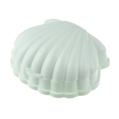 Northix Přenosný kelímek na mýdlo - mušle - plast 