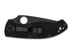 Spyderco C122PSBBK Tenacious Lightweight Black kapesní nůž 8,6 cm, celočerná, FRN