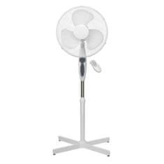 Platinet stojící ventilátor 40W s ovladačem/bílý