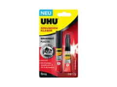 UHU SUPER GLUE Plastik 3 ml + 2 g