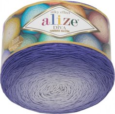 Bellatex Příze DIVA ombre batik - 250g / 875 m - fialová