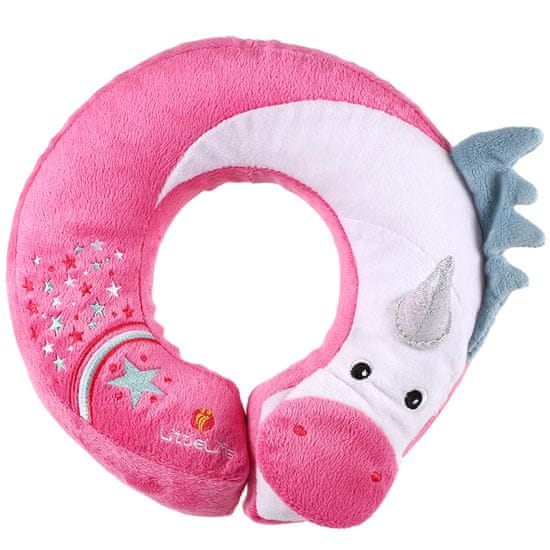 LittleLife Animal Snooze Pillow, Cestovní polštářek Jednorožec