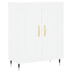 Vidaxl Skříň highboard bílá 69,5 x 34 x 180 cm kompozitní dřevo