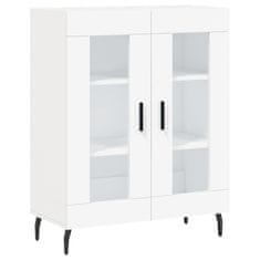 Vidaxl Skříň highboard bílá 69,5 x 34 x 180 cm kompozitní dřevo