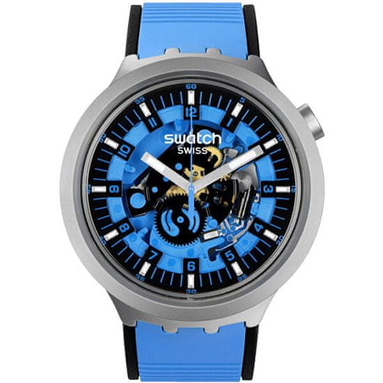 Swatch Big Bold Blue Daze SB07S106