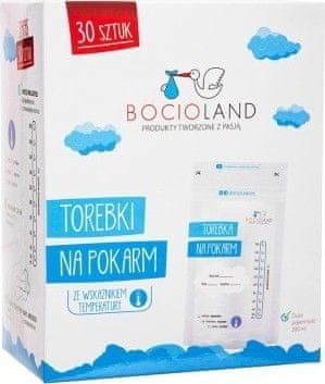 BOCIOLAND Sáčky na mateřské mléko BocioLand 200ML 30KS