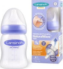 Lansinoh Láhev LANSINOH 160 ml + savička NaturalWave