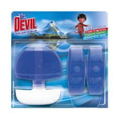 TOMIL Dr. Devil WC blok 3v1 3x55ml Polar aqua NOVÝ [2 ks]