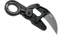 CRKT CR-4040 PROVOKE BLACK taktický kapesní nůž/karambit 6,3 cm, celočerná, hliník, titan